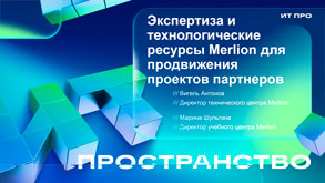 Merlion: «Экспертиза и технологические ресурсы для продвижения проектов партнеров» Марина Шульгина, Вигель Антонов